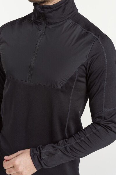 Txlite Windblock Half Zip M Black XXL