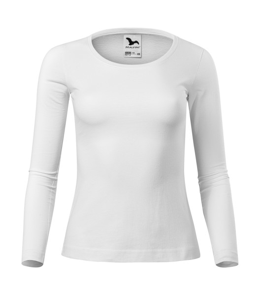 Triko Dámské Malfini® Fit-T Ls - Bílá / 3XL