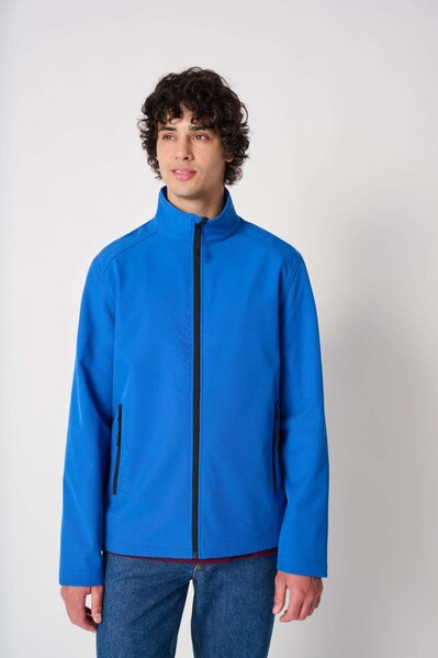 Men's Basic Softshell Jacket - Ideal Dark Grey / 2XL