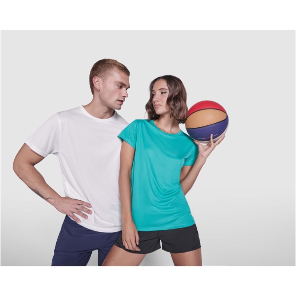 T-shirt a maniche corte da donna Estoril - Verde fluo / S