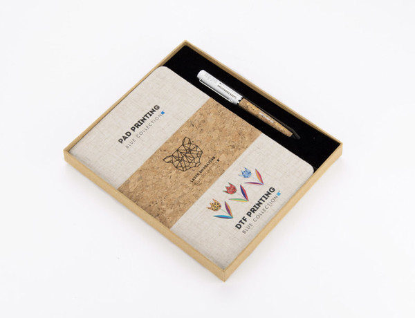 Set - notebook with pen CALMO