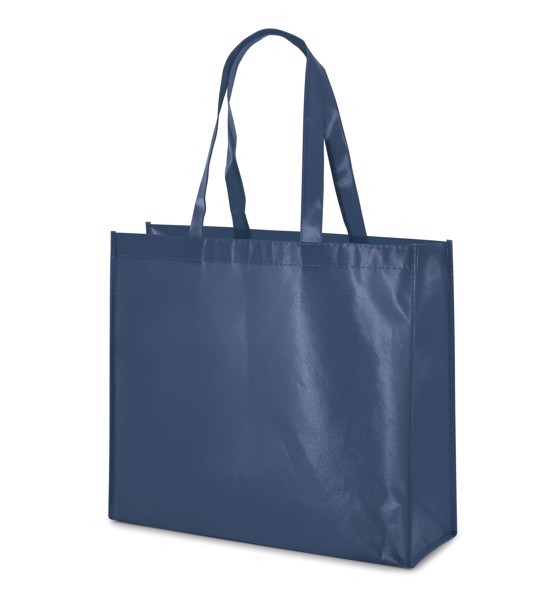 MILLENIA. Laminated non-woven bag - Blue