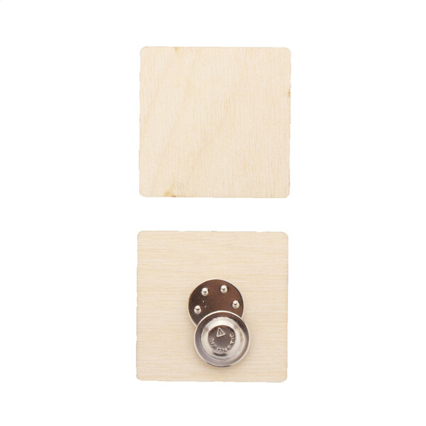 Badge magnétique WooBadge - Naturelle