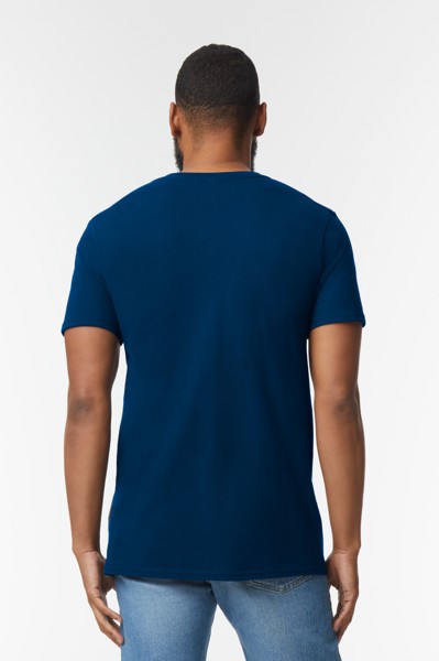 Softstyle® majica s V-izrezom za odrasle - Bijela / 3XL