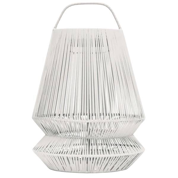 Abat jour portable recyclé Originalhome Lampion - Gris clair