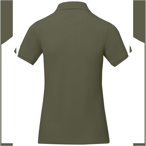 Polo manches courtes femme Calgary - Vert forêt / XS