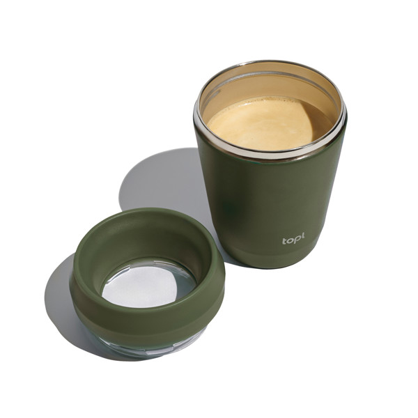Termohrnek Topl To Go 236 ml z RCS recyklované oceli - Zelená
