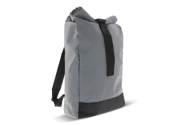 Reflective roll top backpack 26x13x50cm