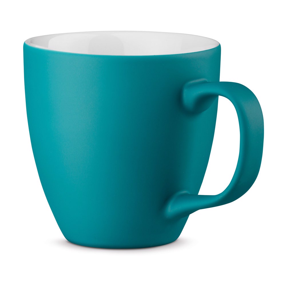 PANTHONY MAT. Porcelain mug 450 ml - Turquoise Blue
