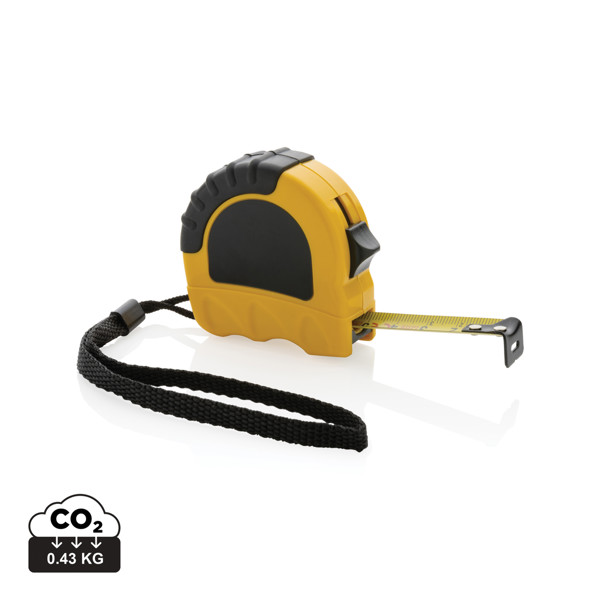 RCS metar 3M/16 mm od reciklirane plastike - Žuta / Crna