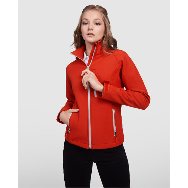 Antartida women's softshell jacket - Solid Black / XL