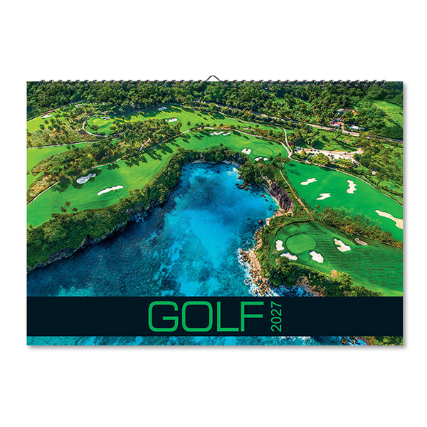 Nástenný kalendár Golf 2027