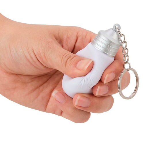 ANTI-STRESS LIGHT BULB KEYRING "EDISON"