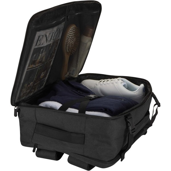 Libra 17" GRS gerecycleerde handbagagerugzak 25L - Gemêleerd houtskool