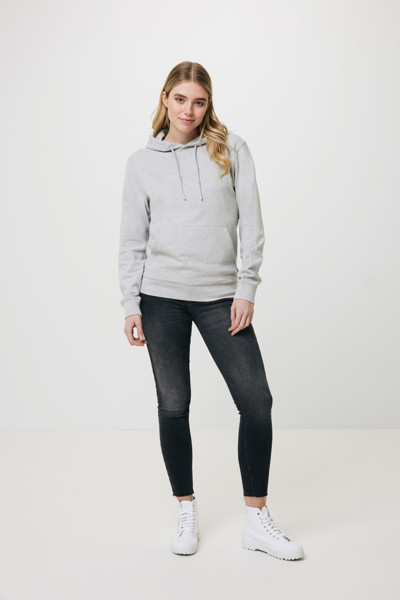 Iqoniq Torres ungefärbter Hoodie aus recycelter Baumwolle - Heather Grey / L