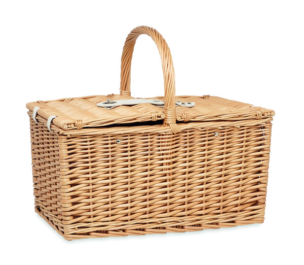 Wicker picnic basket 4 people Mimbre Plus
