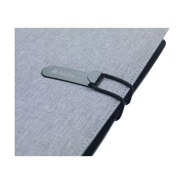 Quest Portfolio RCS RPET A5 document folder - Grey