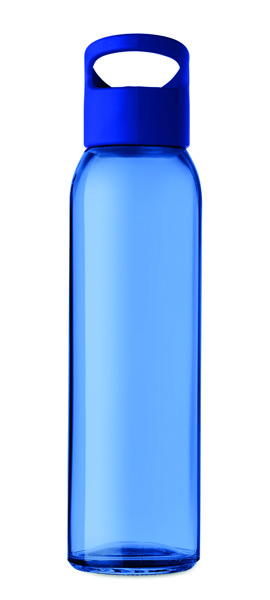 Steklenica Praga, 470 ml, PP pokrov, neprepustna - Kraljeva modra