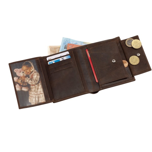 Genuine Leather Wallet Wild Style Ii