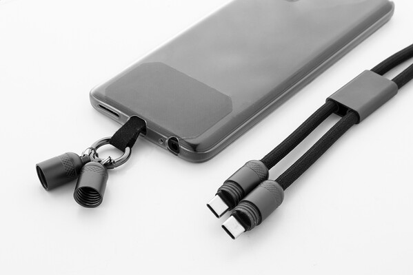 60W Handy-Lanyard-Kabel RPET Fastly