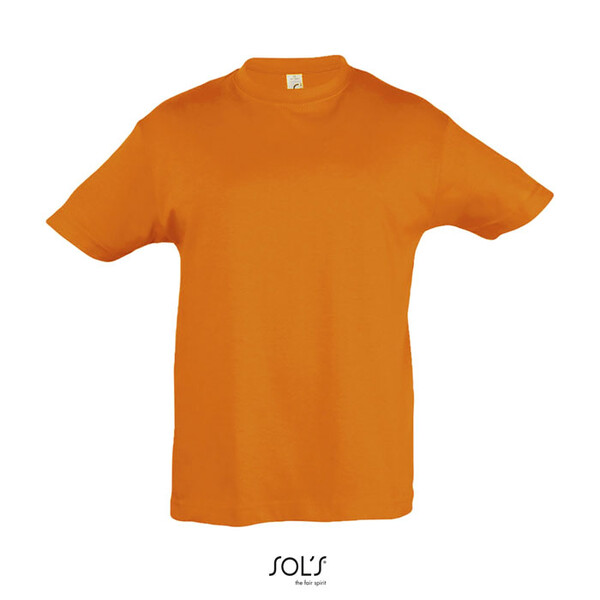REGENT T-SHIRT CRIANÇA 150g Regent Kids - LaranjaXXL