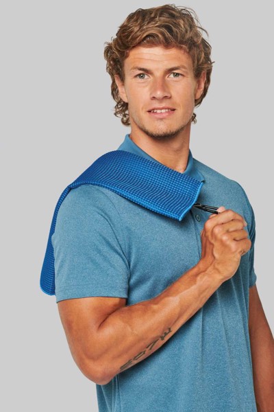 Waffle Golf Towel - White