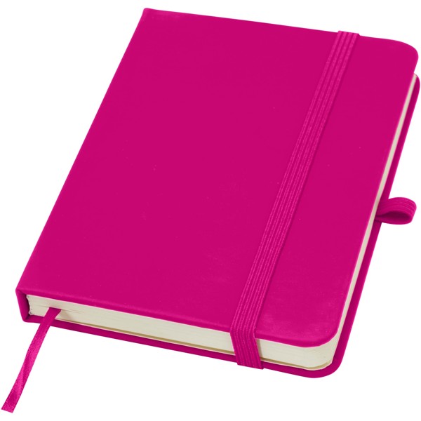 Blocco note formato A6 con copertina rigida Spectrum Plus - Rosa