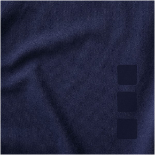 Kawartha short sleeve men's GOTS organic V-neck t-shirt - Navy / L