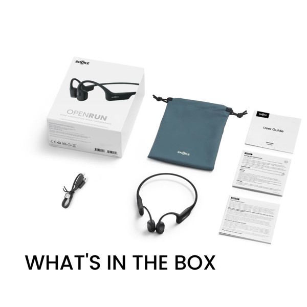 Shokz OpenRun USB-C, Bluetooth in-ear headphones