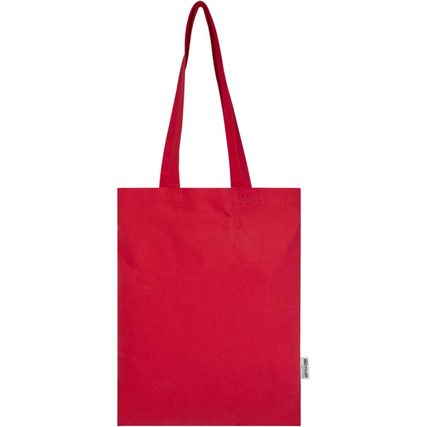Tote bag in cotone riciclato certificato GRS da 180 g/m² Peru Blend - 7L - Rosso