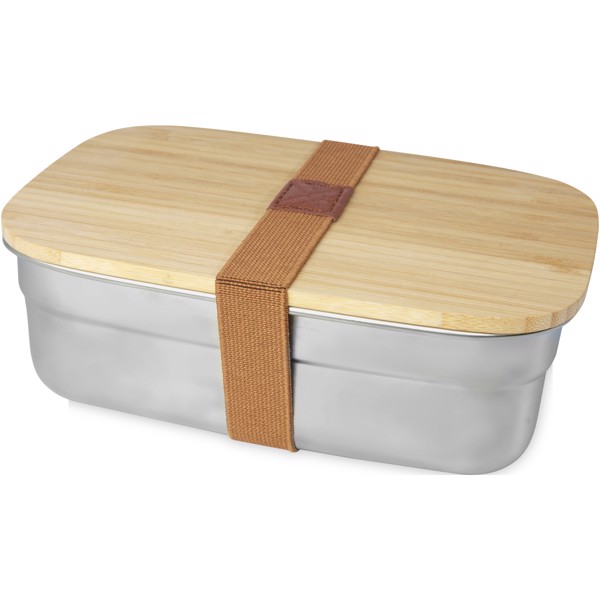 Glass Lunch box with Bamboo Lid - Corporate Goshopia