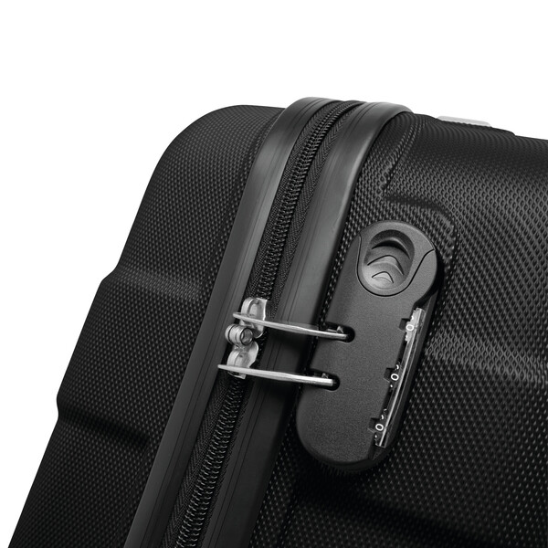 Trolley Cabin Suitcase Monza - Black