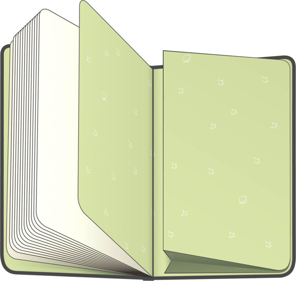 Notique Notes Malý Princ – Planeta, Nelinkovaný, 13 x 21 cm