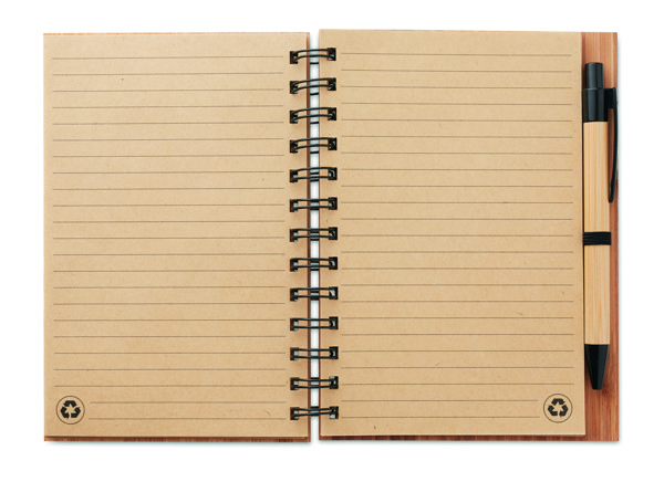 Bloco de notas de bambu Bambloc
