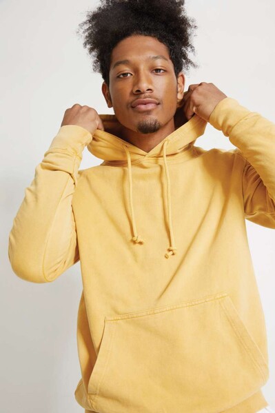 Vintage Raglan Hoodie - Vintage Black / L