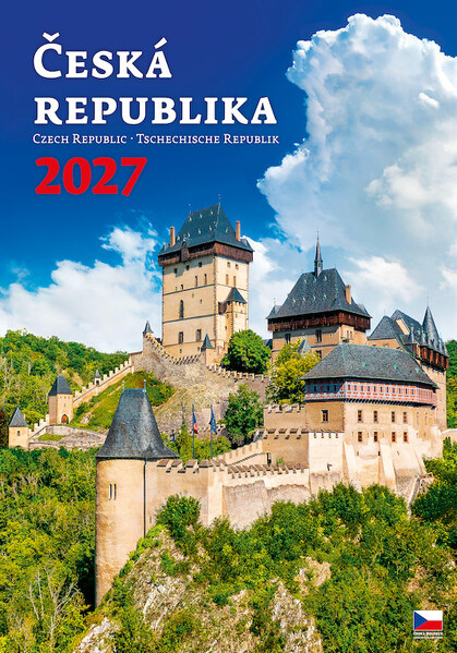 Nástěnný kalendář Česká republika 2027