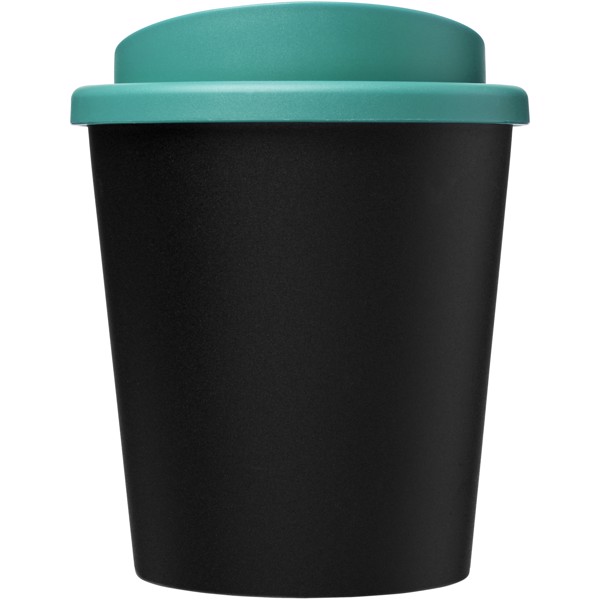 Americano® Espresso Eco 250 ml recycled tumbler - Black / Aqua Blue