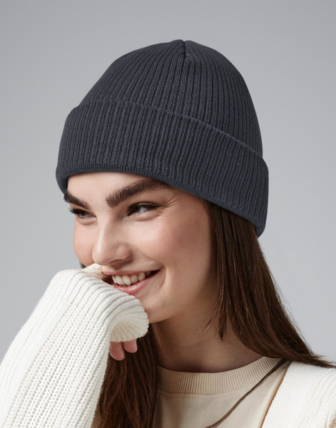 Organic Cotton Beanie - Graphite Grey / ONE SIZE