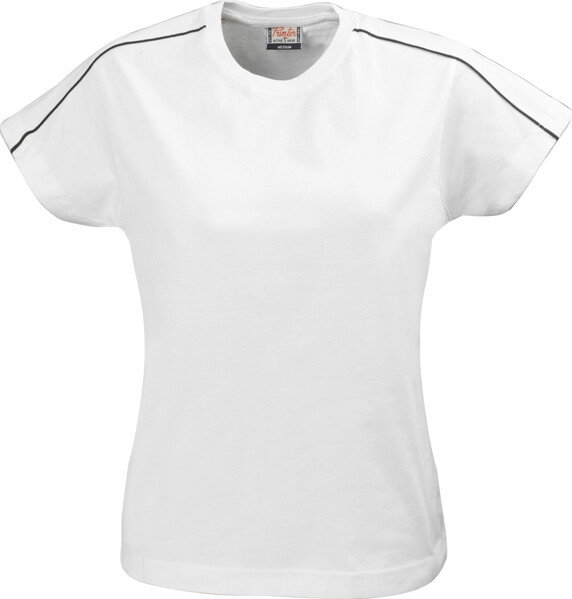 Printer Bike lady t-shirt White S