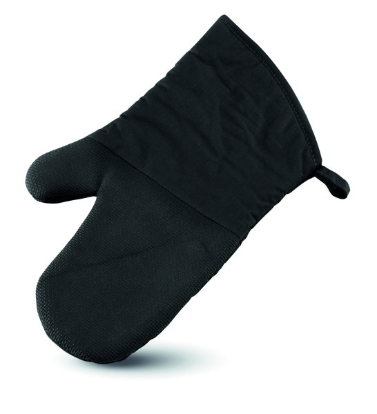 Bombažne rokavice za pečico Neokit, certificirane po EN 407 - Črna