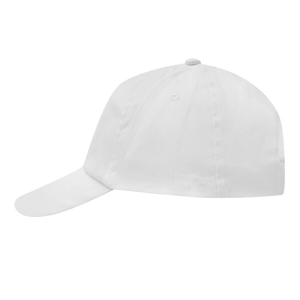 5-Panel Cap For Children Kiddy Wear - White