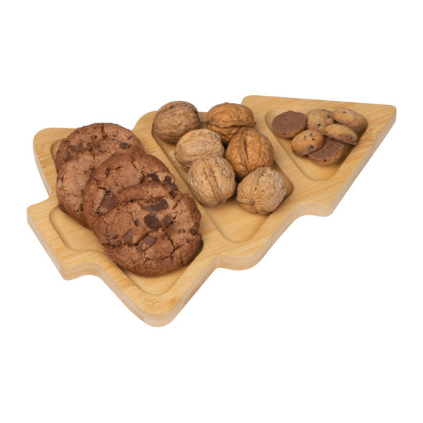 Bamboo snack tray Louisville