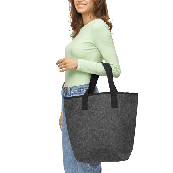 Shopper made of felt KATE