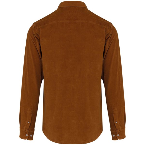 MEN'S LONG-SLEEVED CORDUROY SHIRT