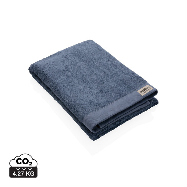 Ukiyo Sakura bath towel 70x140cm, 500 gsm - Blue