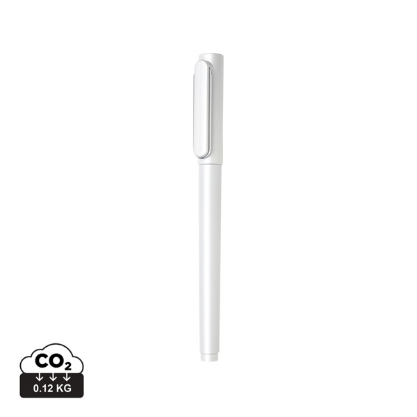 X6 cap pen with ultra glide ink - White