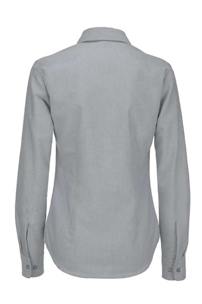 B&C OXFORD LSL /ŽENE - Srebrna Moon / XS