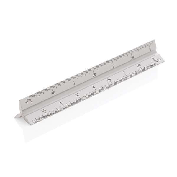 XD - 15cm. Aluminum triangular ruler
