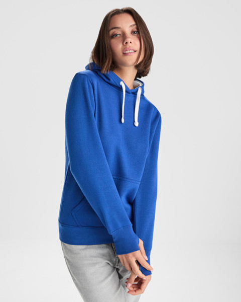Urban Woman Hooded Sweatshirt - Rosette/Purple / S