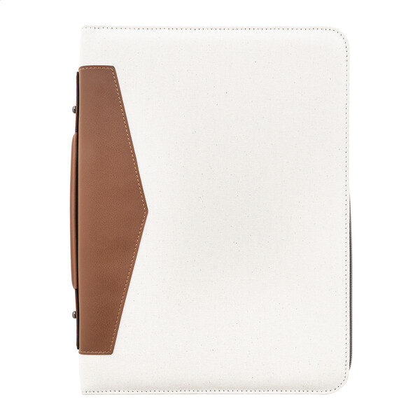 Recycled Canvas Document Folder Carbasa Zip